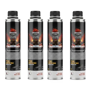 مکمل سوخت خودرو آیسل مدل دراگون فایر حجم 360 میلی لیتر بسته 4 عددی