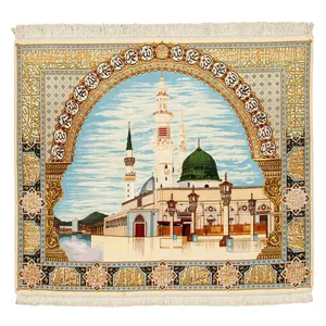 فرش دستباف دیوارکوب شرکت سهامی فرش مدل مدینه منوره کد 600087