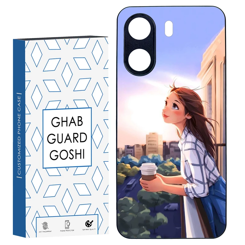 کاور قاب گارد گوشی طرح دخترانه کد TPU-016 مناسب برای گوشی موبایل شیائومی REDMI 13C / POCO C65