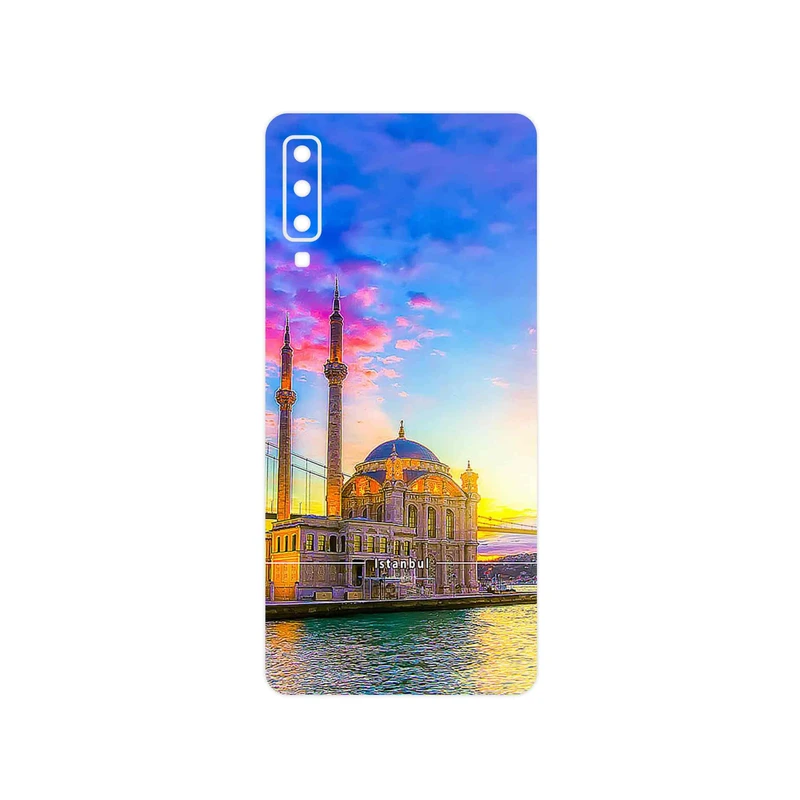 برچسب پوششی ماهوت مدل City of Istanbul مناسب برای گوشی موبایل سامسونگ Galaxy A7 2018