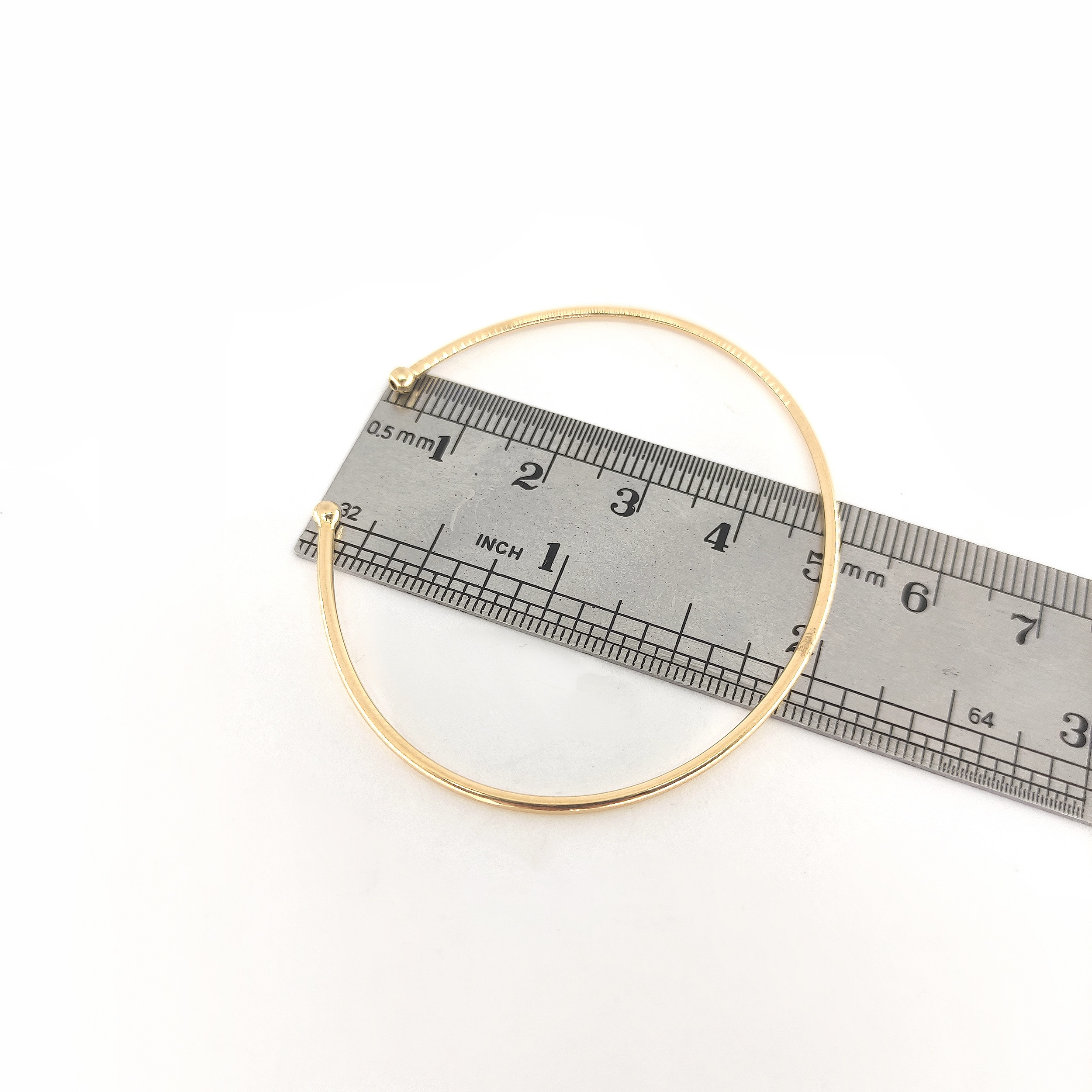 دستبند طلا 18 عیار دخترانه طلا و جواهرسازی افرا مدل 274