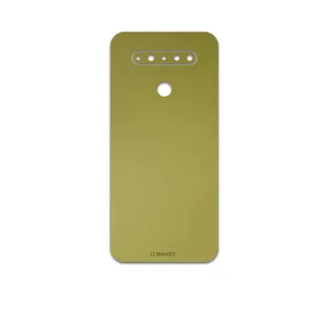 MAHOOT Matte-Gold Cover Sticker for LG K51S