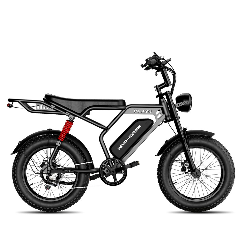 دوچرخه برقی ویند هورس مدل v8pro سایز طوقه 20 اینچ