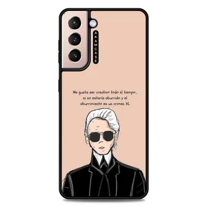 AKAM AMCWSGS21P-KARL11 Cover For Samsung Galaxy S21 Plus