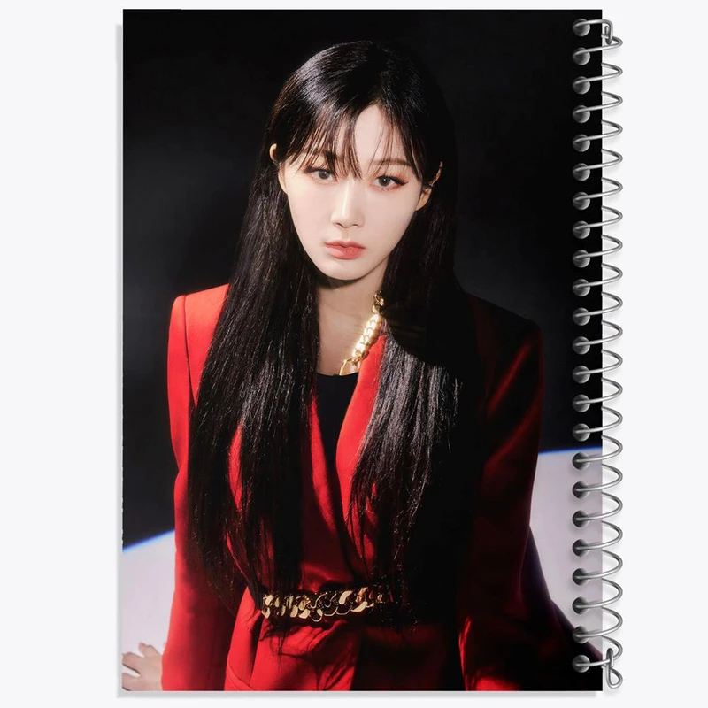 دفتر مشق 50 برگ خندالو مدل جیزل گروه آسپا Aespa  کد 12463