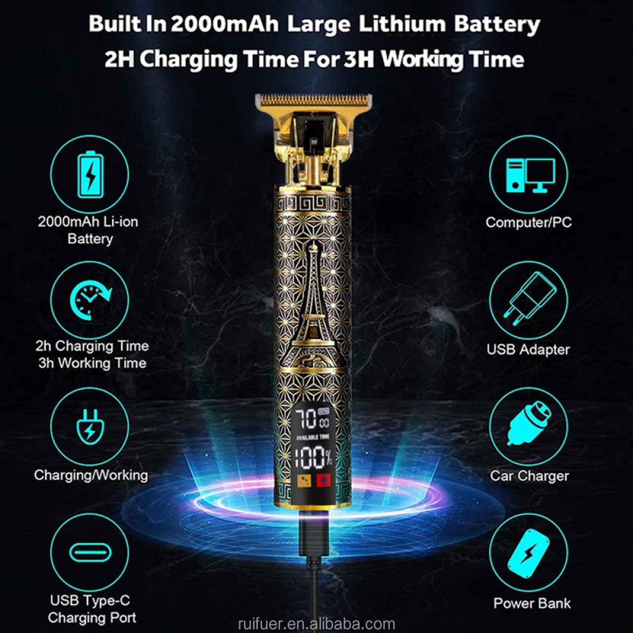 ماشین اصلاح موی سر و صورت بیبیورس مدل VS-7013