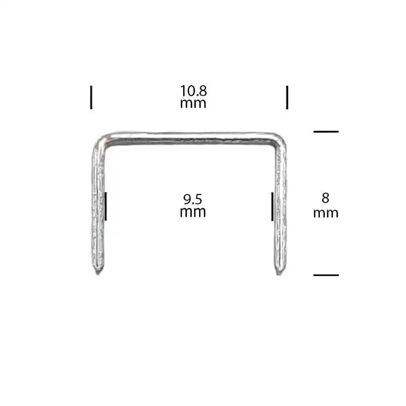 سوزن منگنه تینا فلز مدل حرفه ای کد 140-8 بسته 2320 عددی