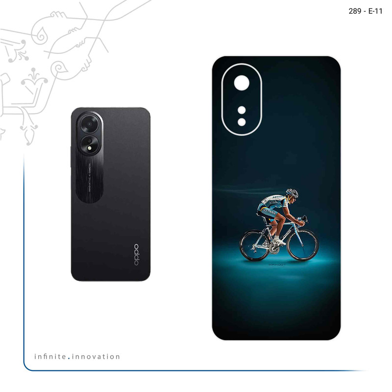 برچسب پوششی ماهوت مدل Road_cycling مناسب برای گوشی موبایل اپو A38