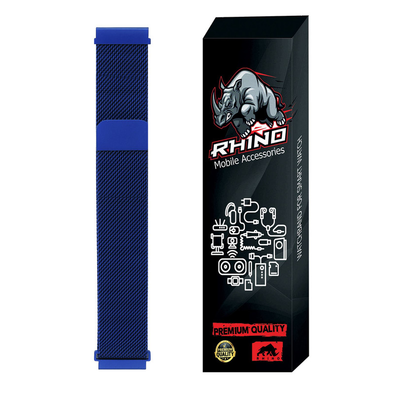 بند راینو مدل Milanese Loop مناسب برای ساعت هوشمند کیو سی وای GTC / GTS