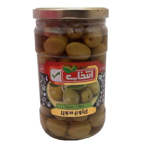 کنسرو زیتون درشت ویژه انتخاب - 670 گرم