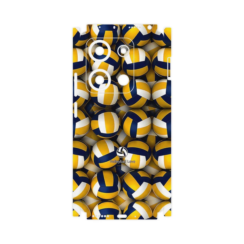 برچسب پوششی ماهوت مدل Volleyball-FullSkin مناسب برای گوشی موبایل شیائومی Redmi Note 14S