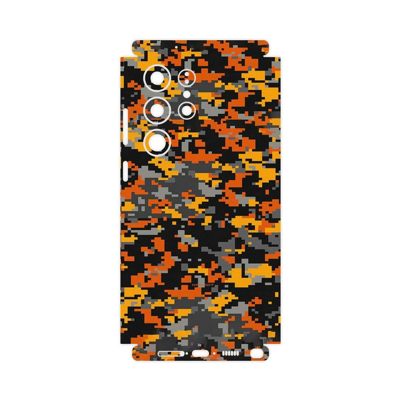 برچسب پوششی ماهوت مدل Army_Autumn_Pixel-FullSkin مناسب برای گوشی موبایل سامسونگ Galaxy S23 Ultra