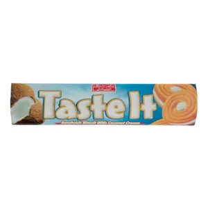 بیسکویت کرم دار تیست ایت با طعم نارگیل شیرین عسل - 120 گرم بسته  24 عددی