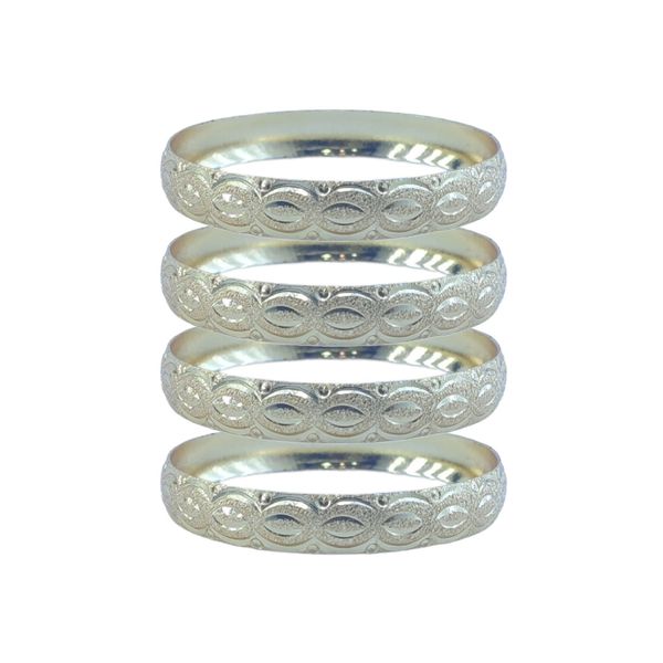 النگو زنانه مدل روس طرح چشمی VGL005-2 بسته 4 عددی