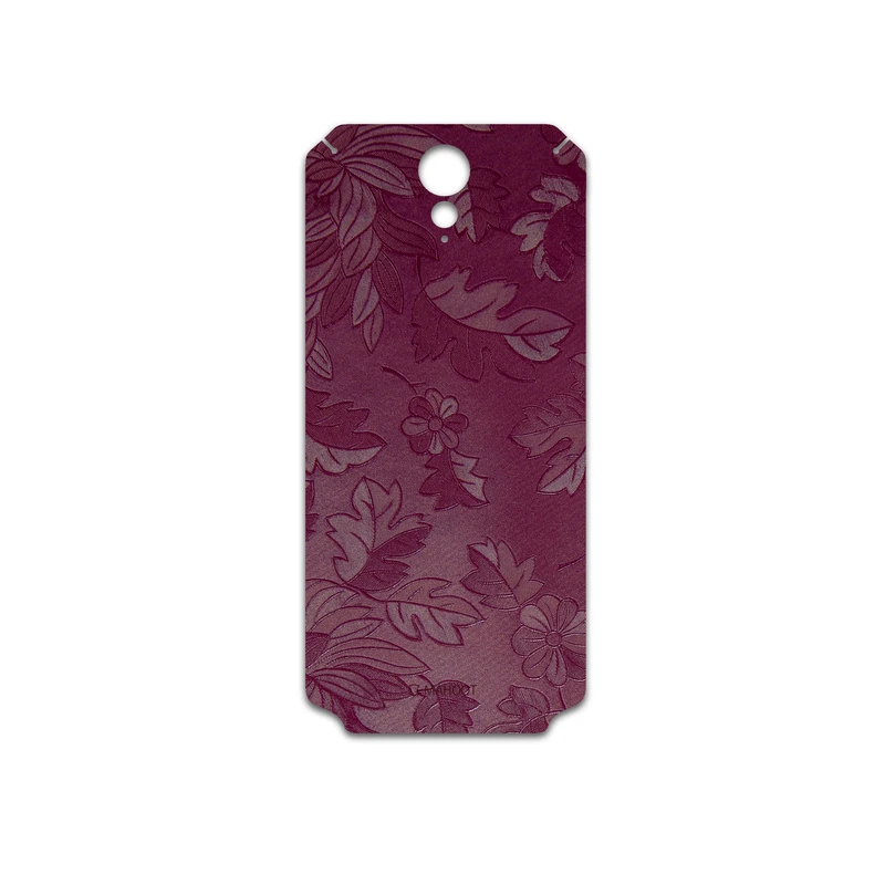 برچسب پوششی ماهوت مدل Red-Wildflower مناسب برای گوشی موبایل اچ تی سی Desire 620