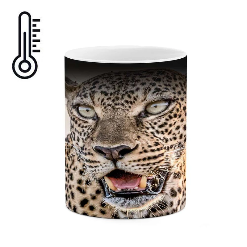 ماگ حرارتی کاکتی مدل پلنگ کد mgh17347