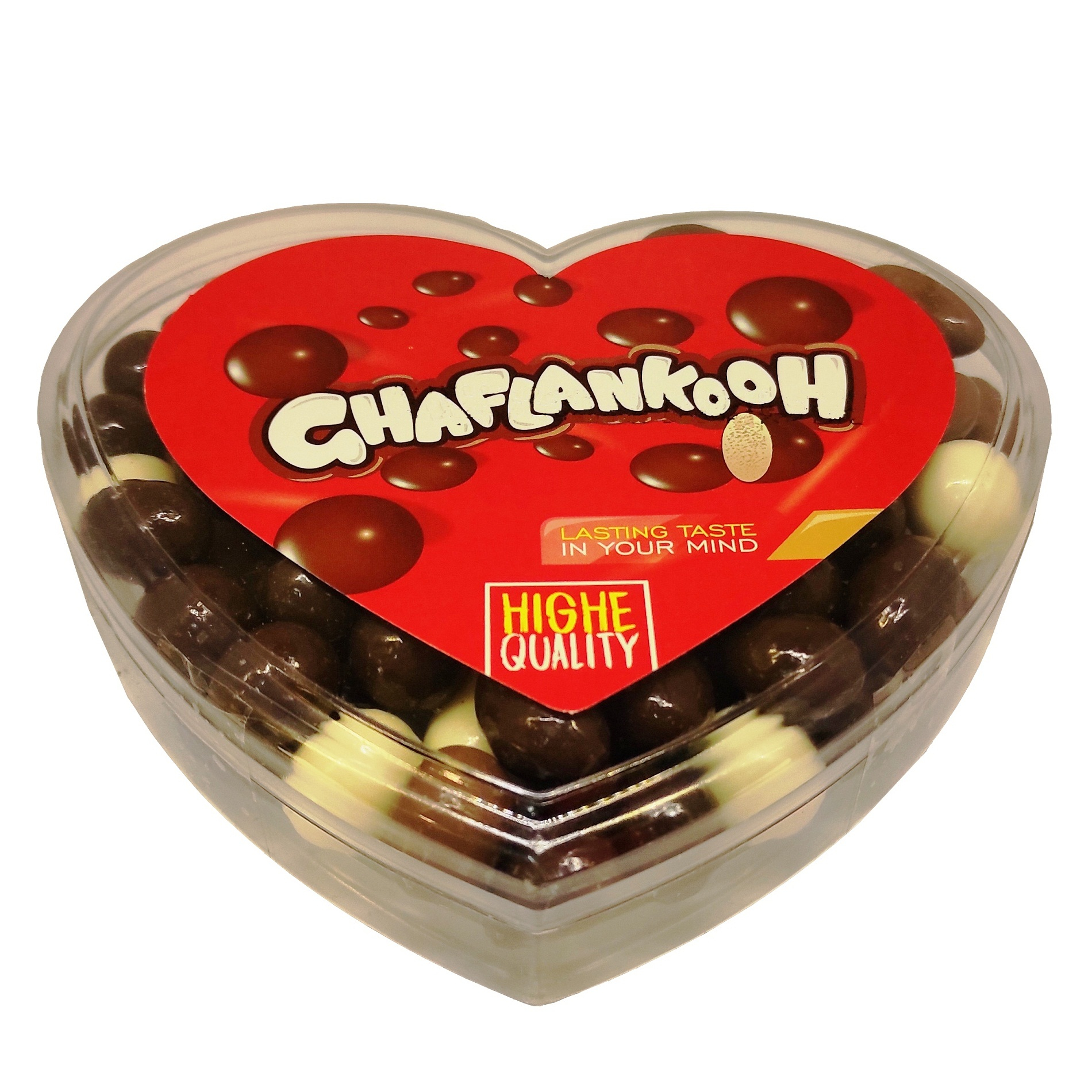 دراژه کاکائویی با مغزی کشمش و نخود چی قافلانکوه - 220 گرم