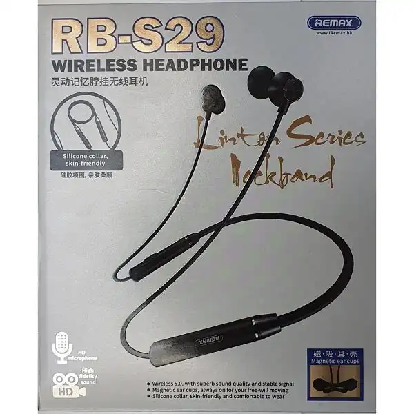 هدست بلوتوثی ریمکس مدل RB-S29 Wireless Headphone