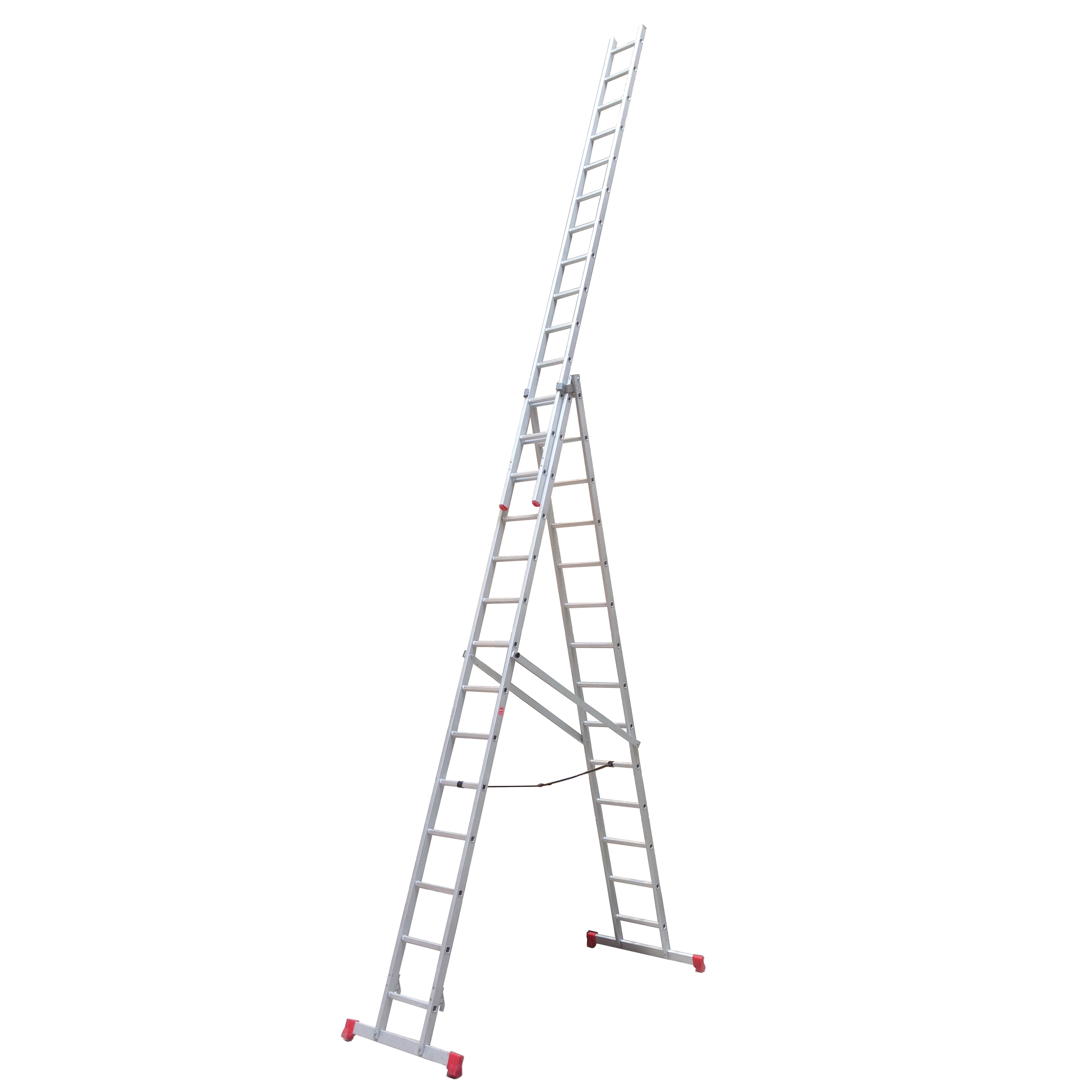نردبان 42 پله آلوپات مدل دوطرفه کشویی کد 12m