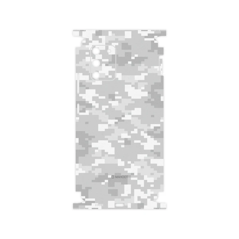برچسب پوششی ماهوت مدل Army-Snow-Pixel-FullSkin مناسب برای گوشی موبایل سامسونگ Galaxy S10 Lite