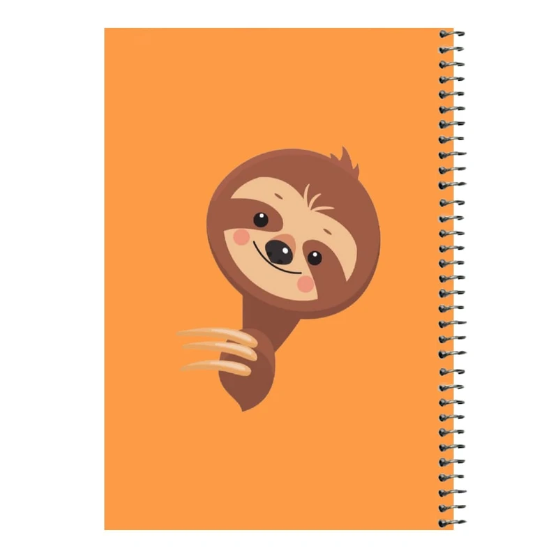 دفتر مشق 80 برگ اس جی مدل تنبل   