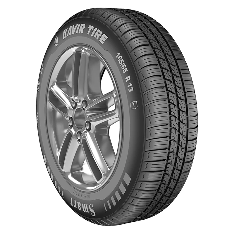 لاستیک خودرو کویر تایر مدل KB26 سایز 165/65/13 تولید سال 2026 تک حلقه
