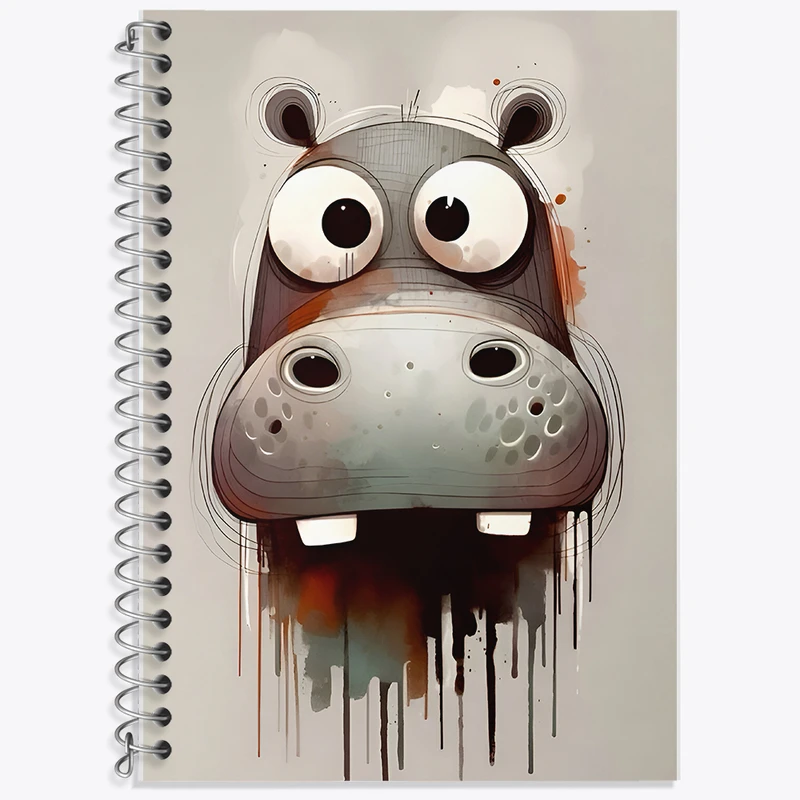 دفتر نت موسیقی 50 برگ خندالو طرح اسب آبی کد F7922