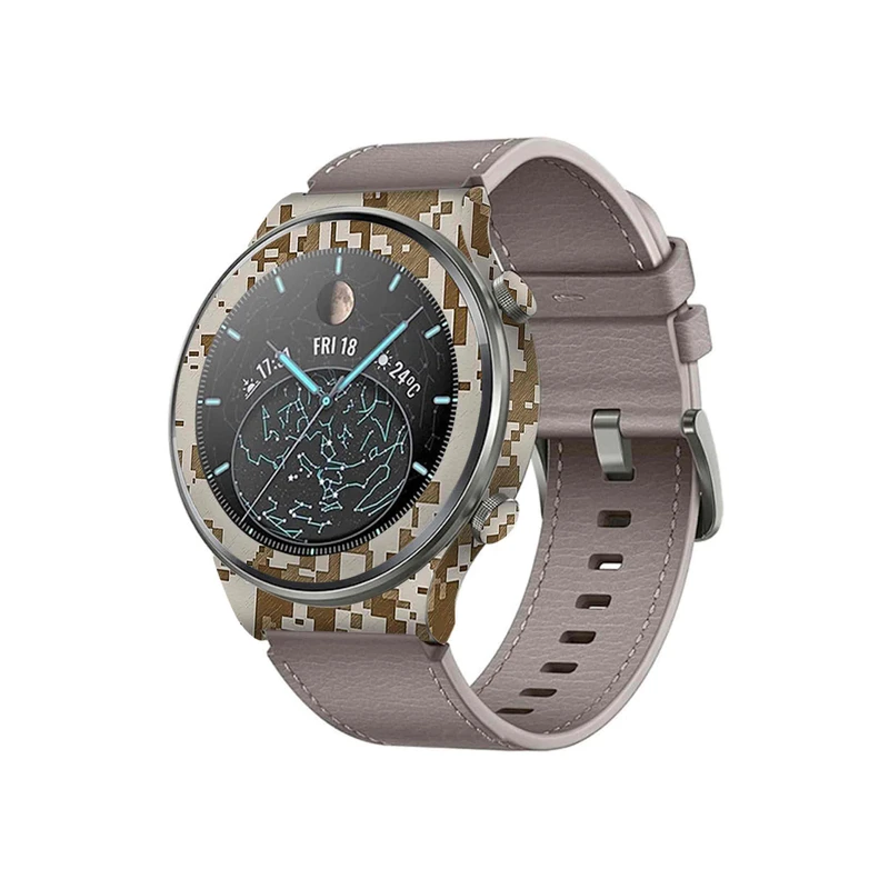  برچسب ماهوت طرح Army-Desert-Pixel مناسب برای ساعت هوشمند هوآوی Watch GT 2 Pro