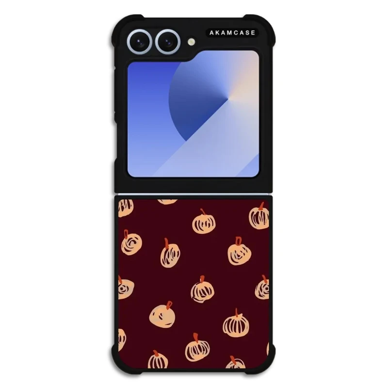 کاور آکام مدل AMC-WSGZFLIP6-PUMPKIN-6 مناسب برای گوشی موبایل سامسونگ Galaxy Z Flip 6