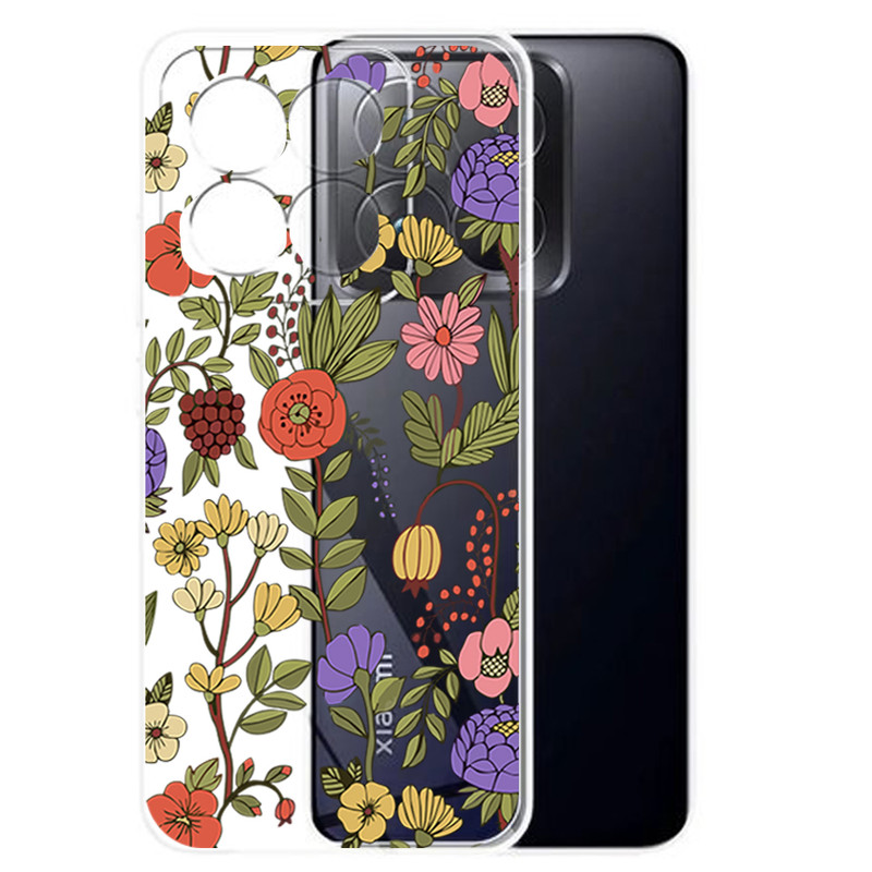 کاور طرح Tiny Flowerمناسب برای گوشی موبایل شیائومی  Xiaomi 14T