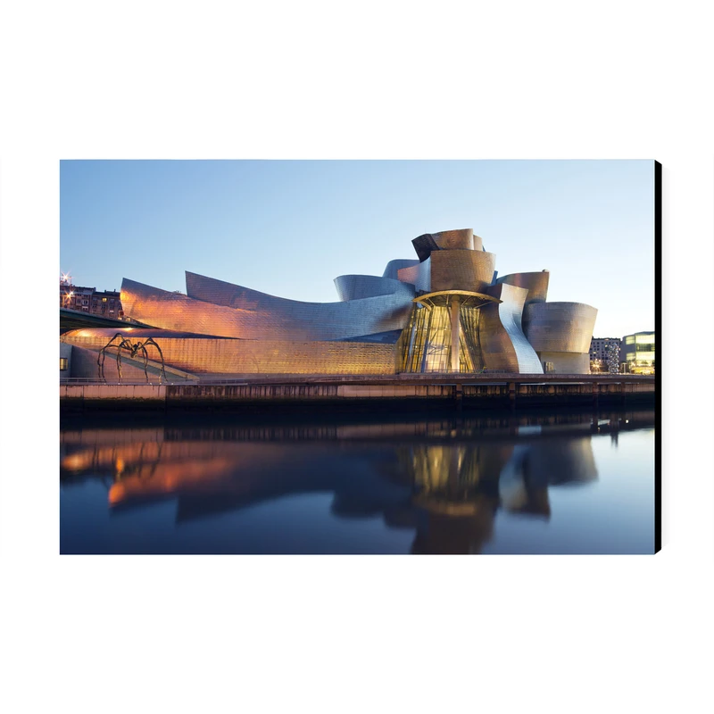 تابلو شاسی عرش طرح گردشگری اسپانیا مدل موزه گوگنهایم بیلبائو کد As6365