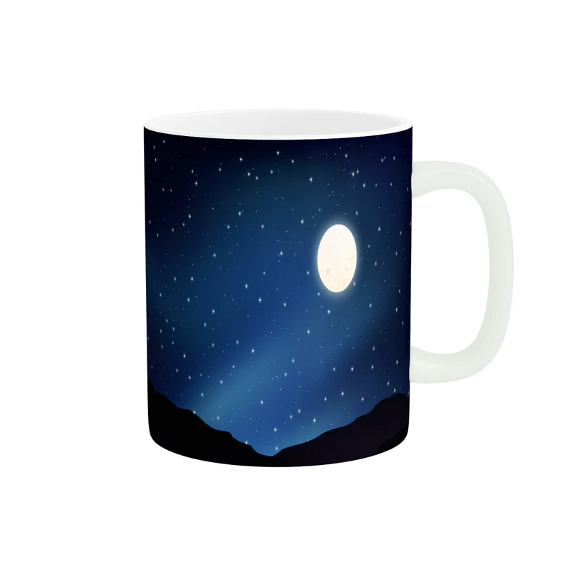 ماگ طرح شب کد 710