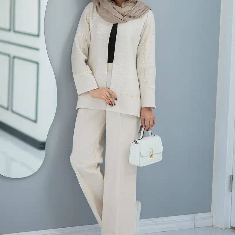 مانتو و شلوار زنانه السانا مدل چشمک کد 178985