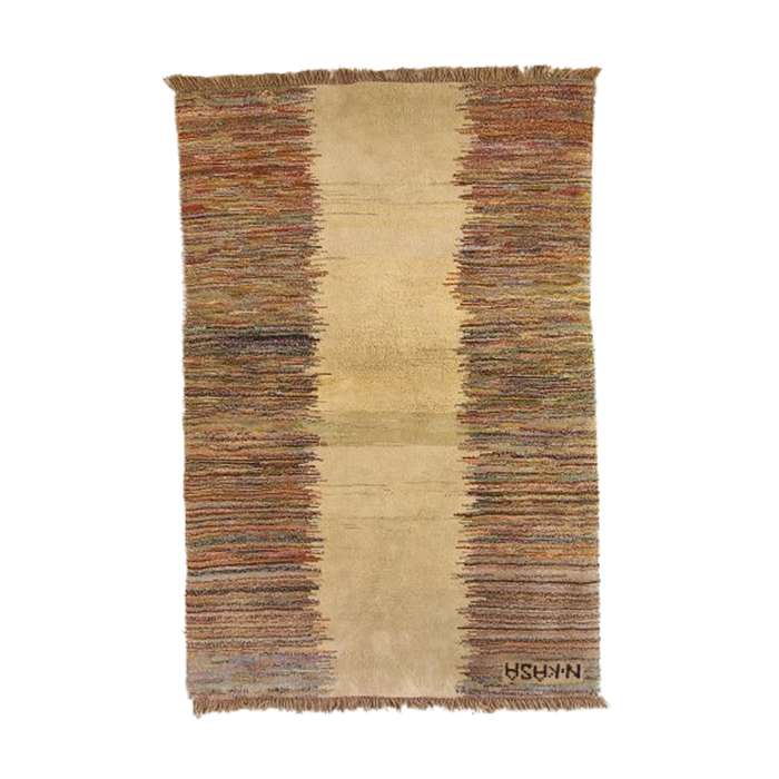 گبه فرش دستباف یک ونیم متری مدل بافت قشقای شیراز کد NKP.Z.N/38 گبه فرش دستباف یک ونیم متری مدل بافت قشقای شیراز کد NKP.Z.N/38