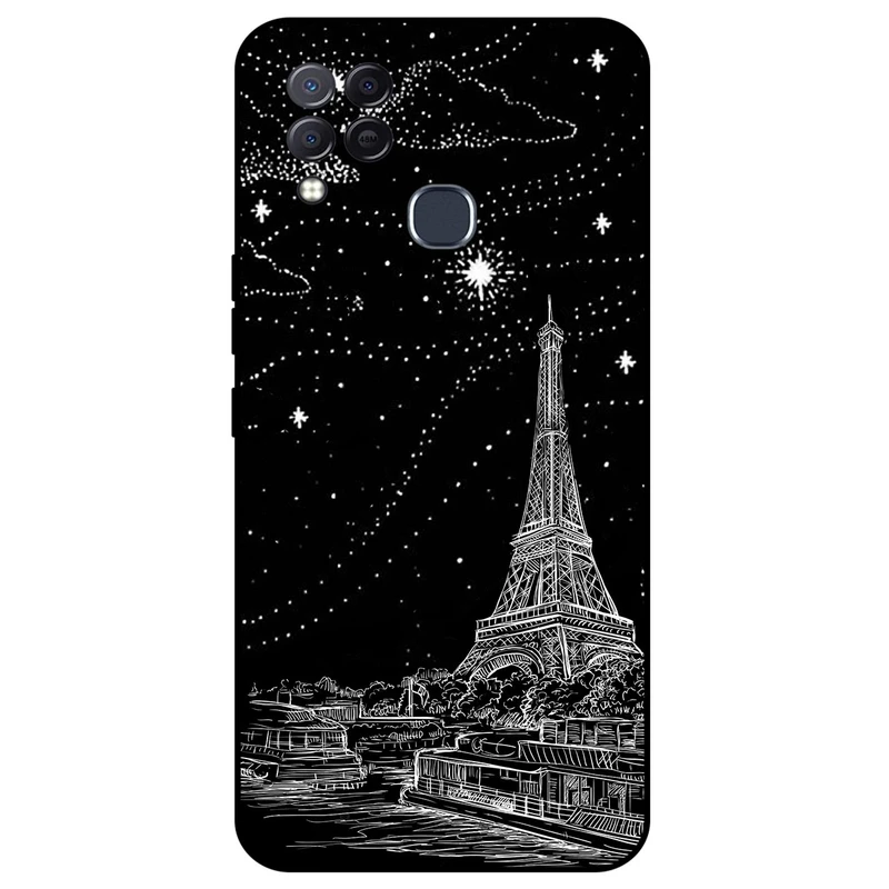 کاور مگافون طرح ایفل مدل 8107 مناسب برای گوشی موبایل اینفینیکس Note 10 Pro / Note 10 Pro NFC