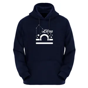 هودی زنانه مدل ماه مهر کد D08 رنگ سرمه ای