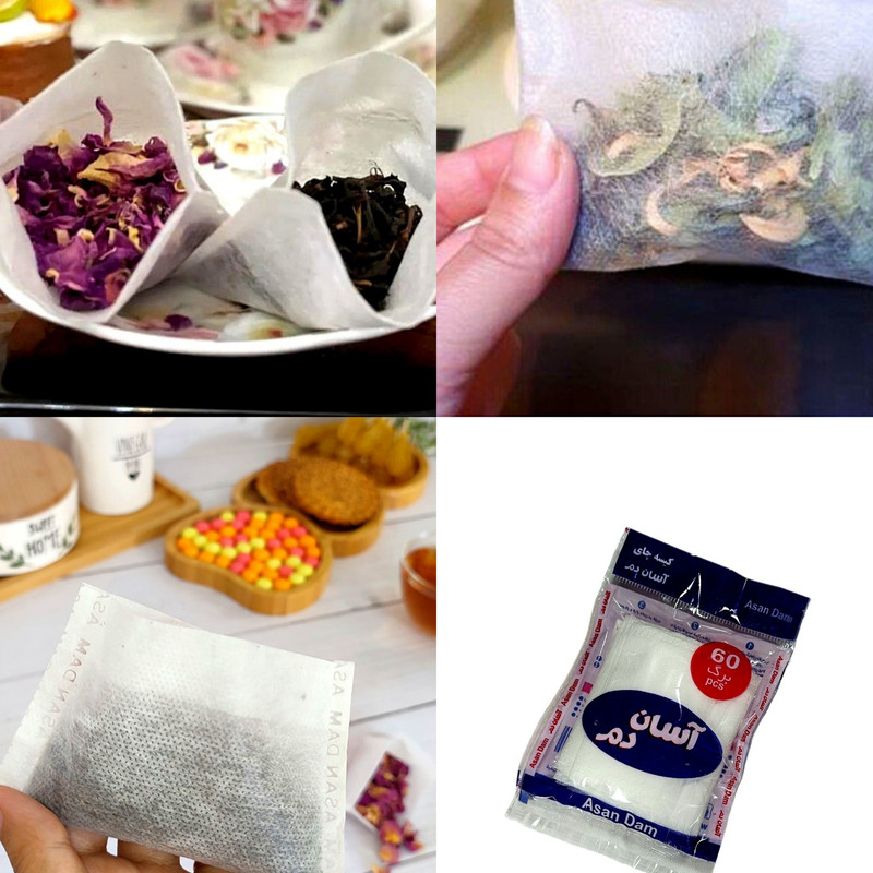 فیلتر چای آسان دم مدل اقتصادی سه بسته 60 عددی