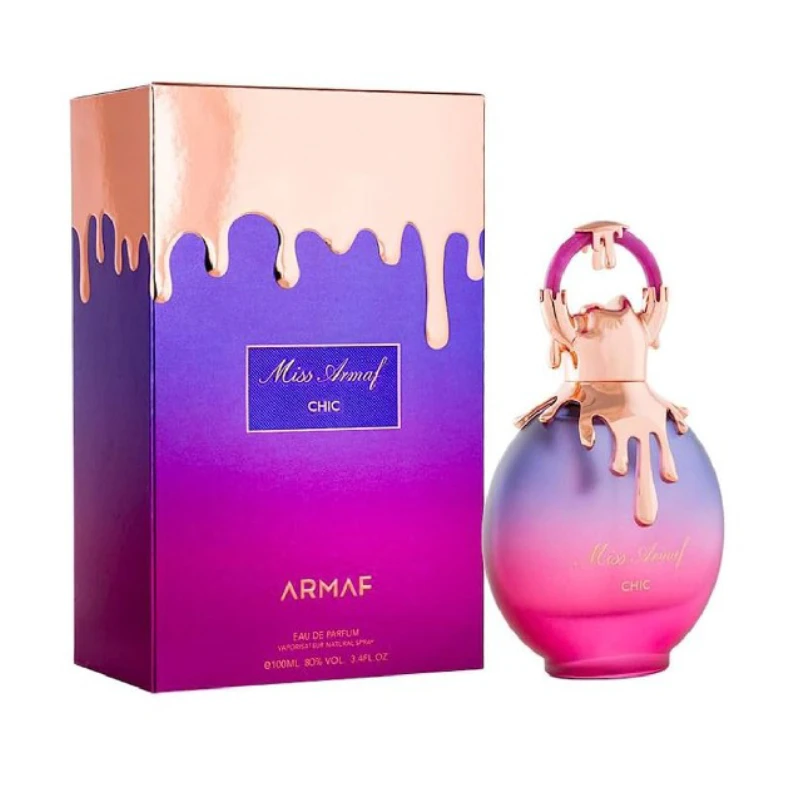ادوپرفیوم زنانه آرماف مدل chic با رایحه خنک حجم 100 میلی‌لیتر