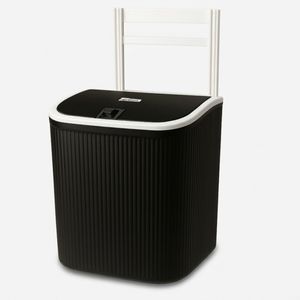 سطل زباله کابینتی ابتکار مدل گرافیکی گنجایش 7.5 لیتر