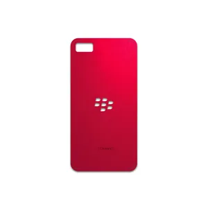 MAHOOT Matte-Warm-Red Cover Sticker for BlackBerry Z10