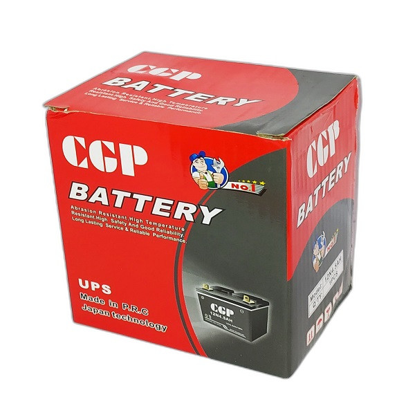 باتری موتور سیکلت سی جی پی مدل 12 V 3 A مناسب برای هوندا 125