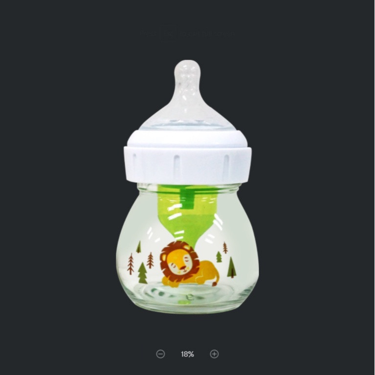 شیشه شیر دکتر براونز مدل 21600 گنجایش 60 میلی لیتر