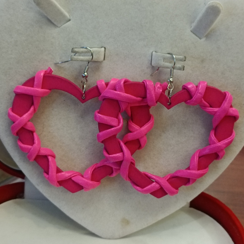 گوشواره زنانه مدل قلب گوشواره زنانه مدل قلب