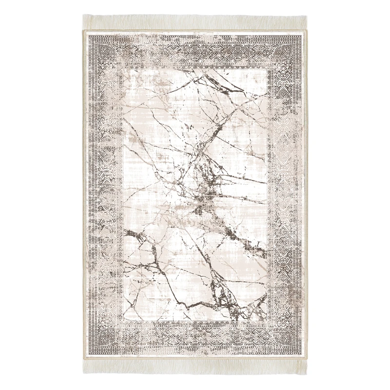 فرش ماشینی هانوکس مدل مدرن طرح آتوسا کد HAM.299.011