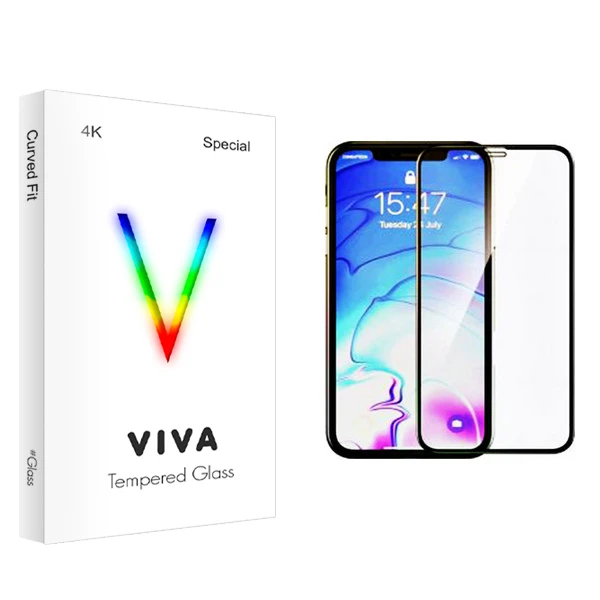 محافظ صفحه نمایش ویوا مدل 4K مناسب برای گوشی موبایل اپل iphone 12