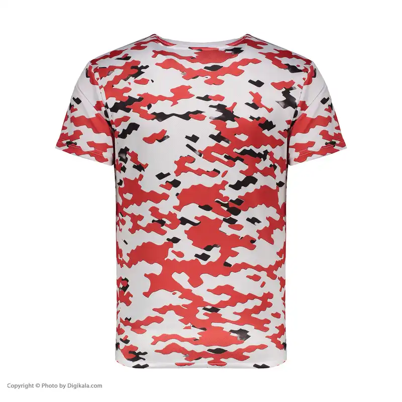 ست تی شرت و شلوارک ورزشی مردانه پانیل مدل 1109W