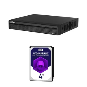 ضبط کننده ی ویدئویی داهوامدل XVR5104HS-X به همراه هارد 4 ترابایت