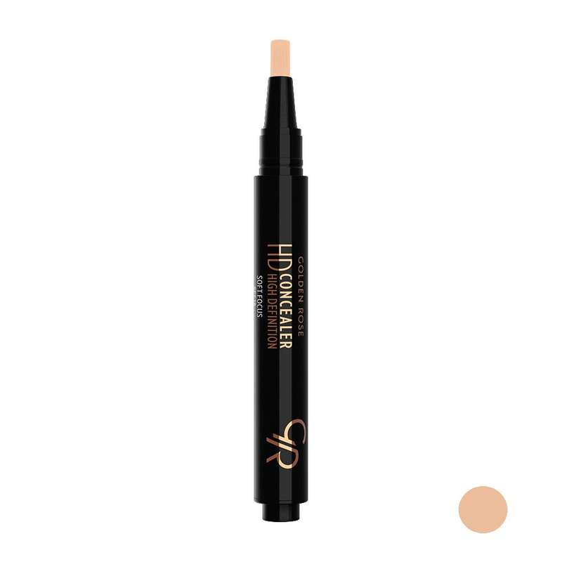 کانسیلر گلدن رز مدل HD دکمه ای شماره 04