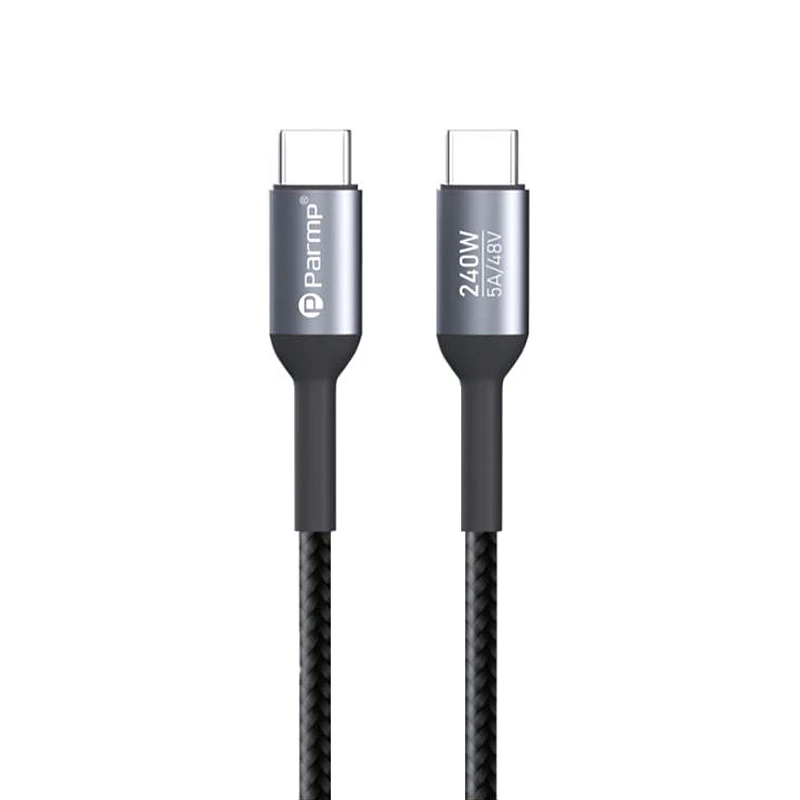 کابل USB-C پارمپ مدل PUDC-21CC1M 240W طول 1 متر