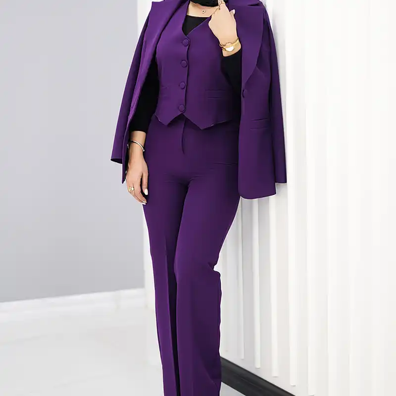 ست 3 تکه لباس زنانه السانا مدل پندار کد 174836